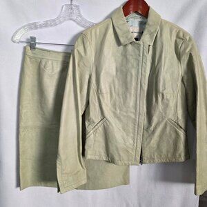 Vintage Emporio Armani European Calfskin suit